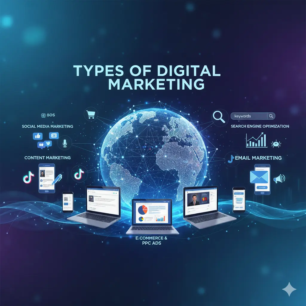 types of digital marketing